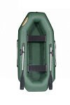 Лодка надувная Лоцман С-260 зелёная