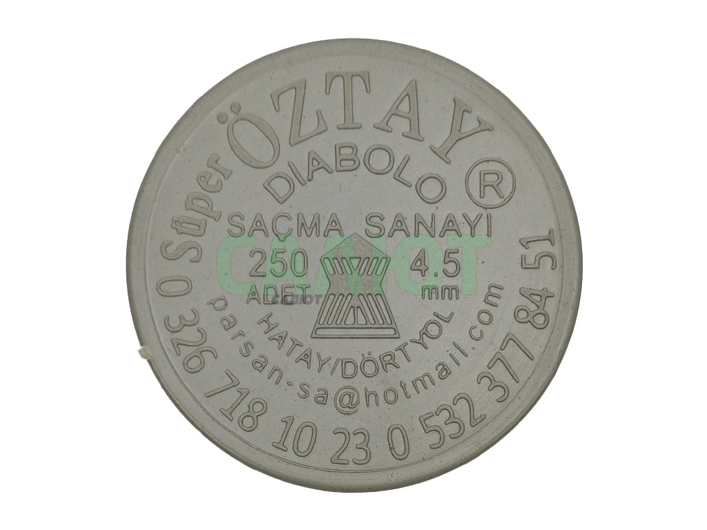 Пули Super Oztay Diablo 4.5mm 0.51 (250шт.)