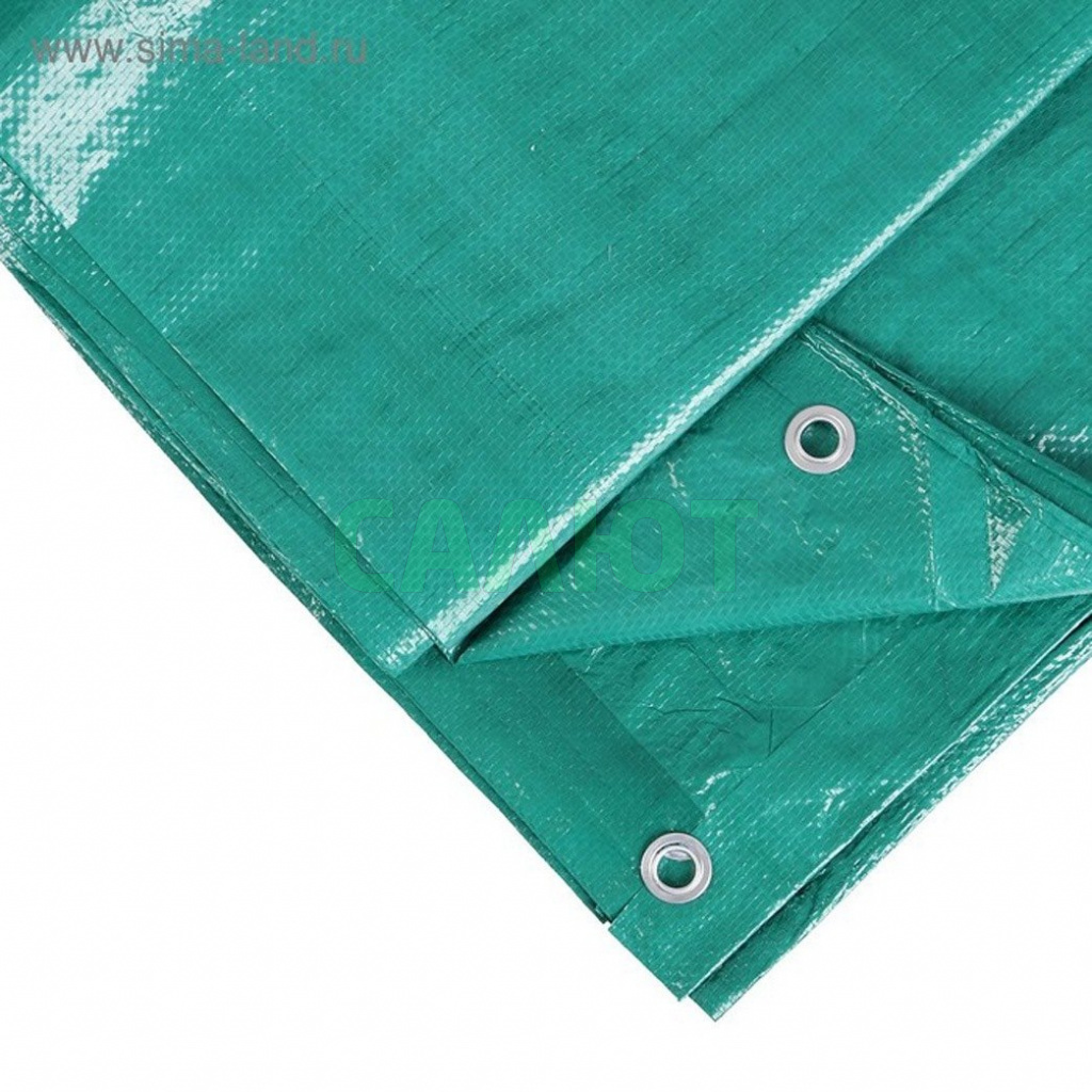 Тент защитный, 3 × 2 м, плотность 90 г/м², светло-зелёный (3405667)
