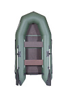 Лодка надувная Лоцман М-240-ЖС зелёная