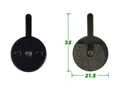 Колодки тормозные велосипедные KMS 5410-20