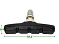 Колодки тормозные велосипедные RB-970B (510186)