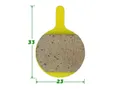 Колодки тормозные велосипедные Alhonga HJ-DS04 (3122612-15)