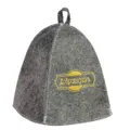 Шапка для бани "Добропаровъ" серая (3341048)