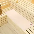 Лежак для бани "Для брутальных мужиков" 150х50см