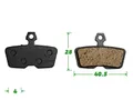 Колодки тормозные велосипедные Rider Ace 015