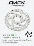 Диск тормозной 140мм