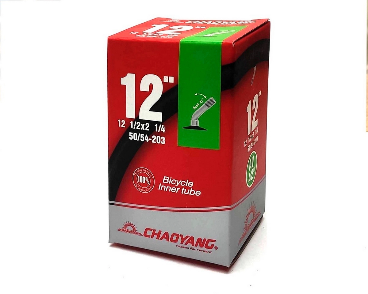 Камера велосипедная 12" 1/2x2 1/4 Chaoyang (1203-007S)