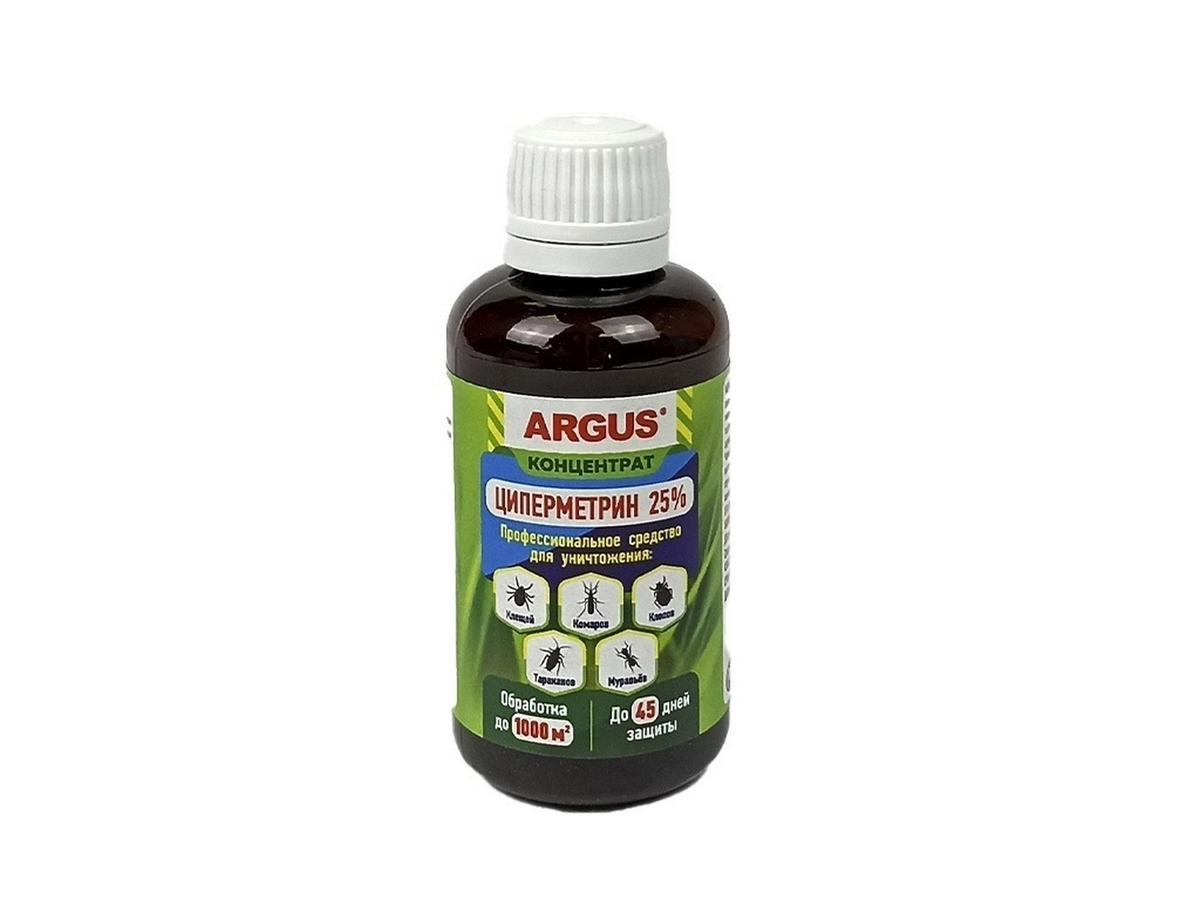Концентрат Argus Циперметрин 25% 50мл.