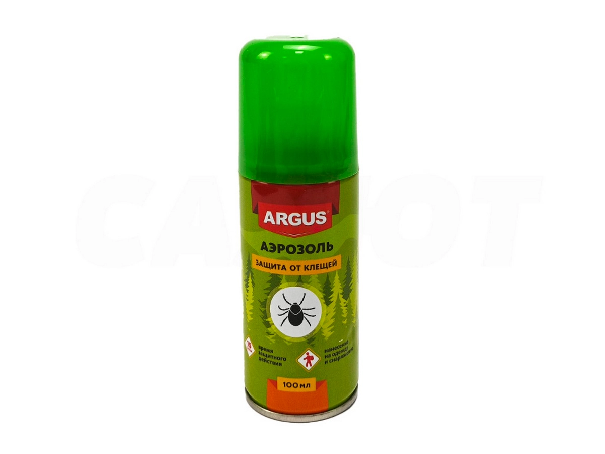 Аэрозоль Argus от клещей 100мл