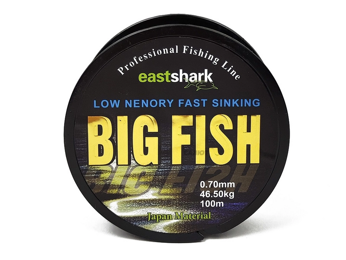 Леска East Shark Big Fish 100m черная