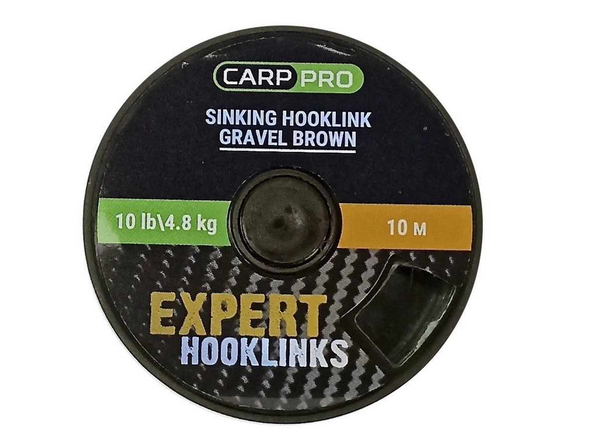 Поводковый материал Carp Pro CP3810 10m Gravel Brown
