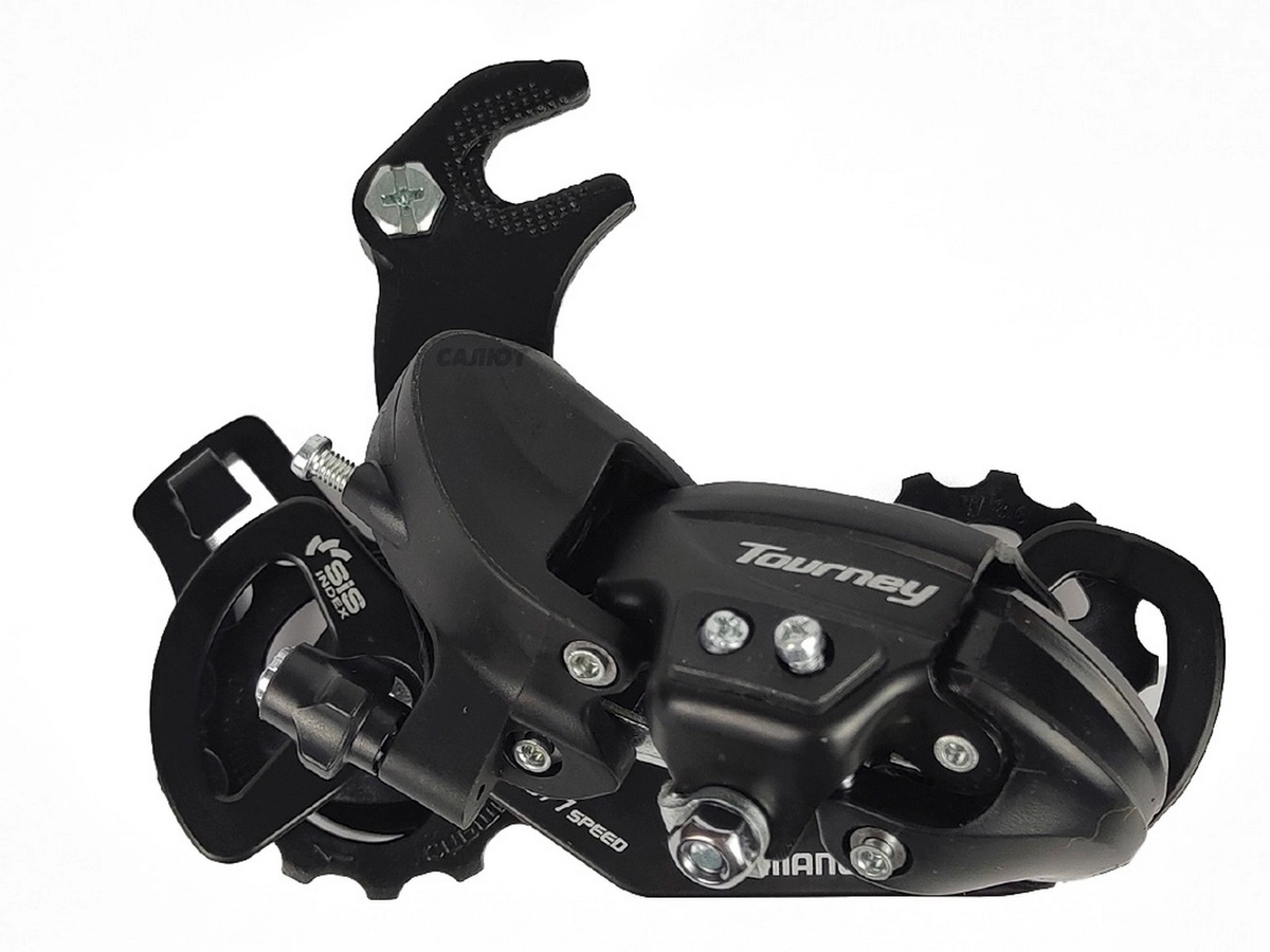 Переключатель задний Shimano Tourney RD-TY300 6/7 ск.