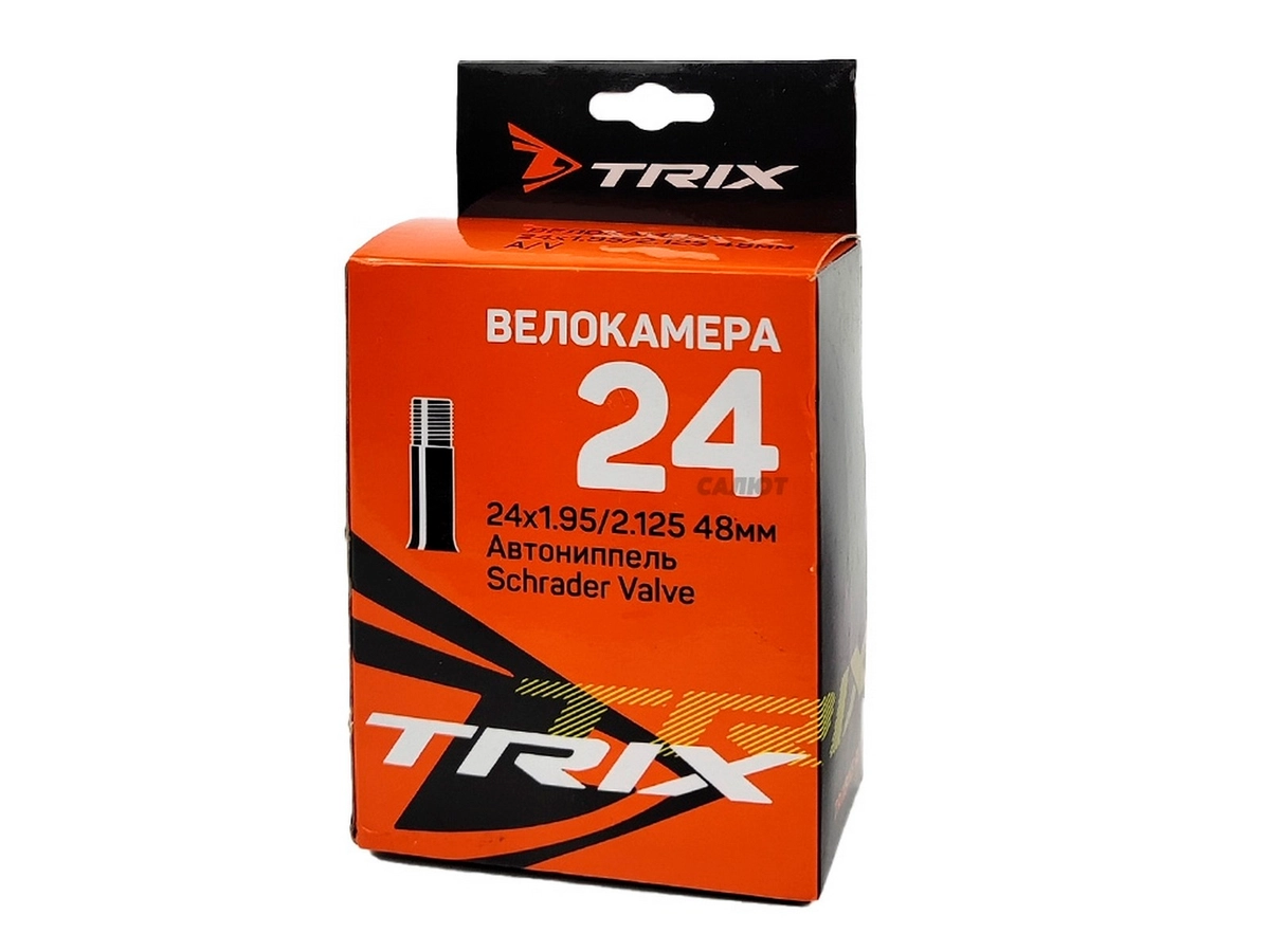 Камера велосипедная 24" 1,95/2,125 Trix AV-48