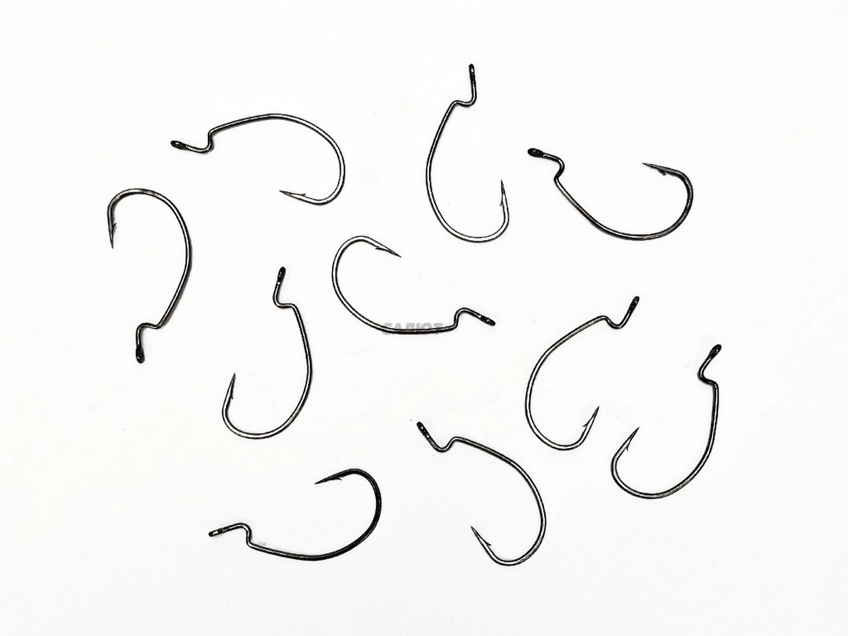 Крючок офсетный BoyaBy Worm Hook 1205