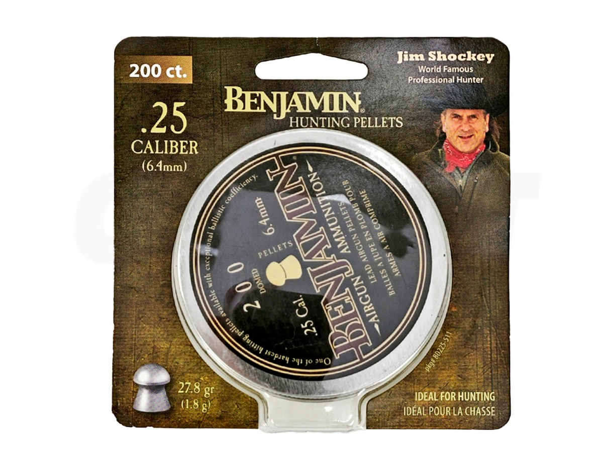 Пули Crosman Benjamin 6,4мм 1,8гр. (200шт.)