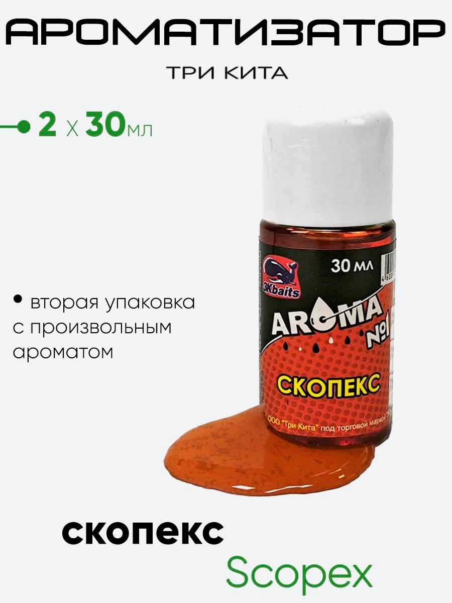 Ароматизатор Три Кита Aroma 30мл.