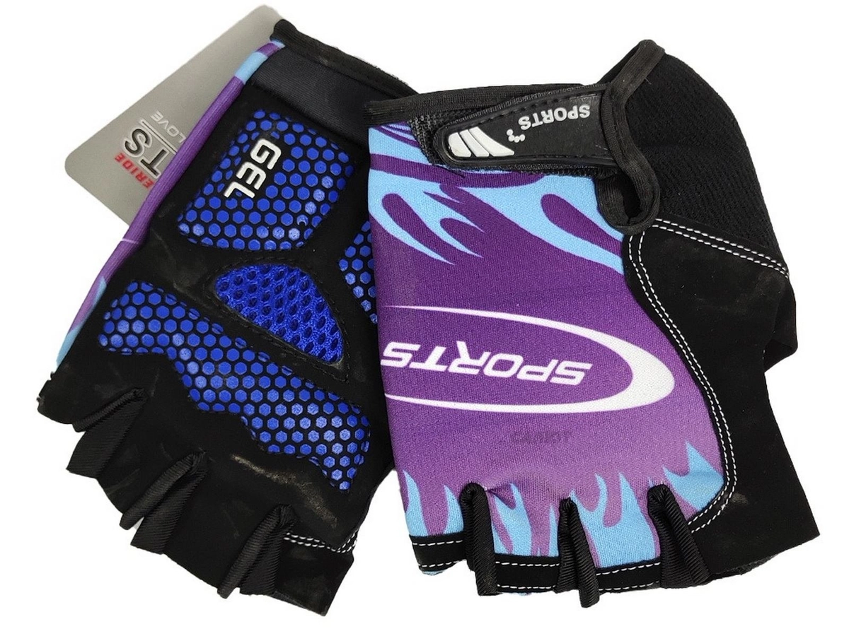 Перчатки вело Sports-12 VM-PR-001 Fio/Blue
