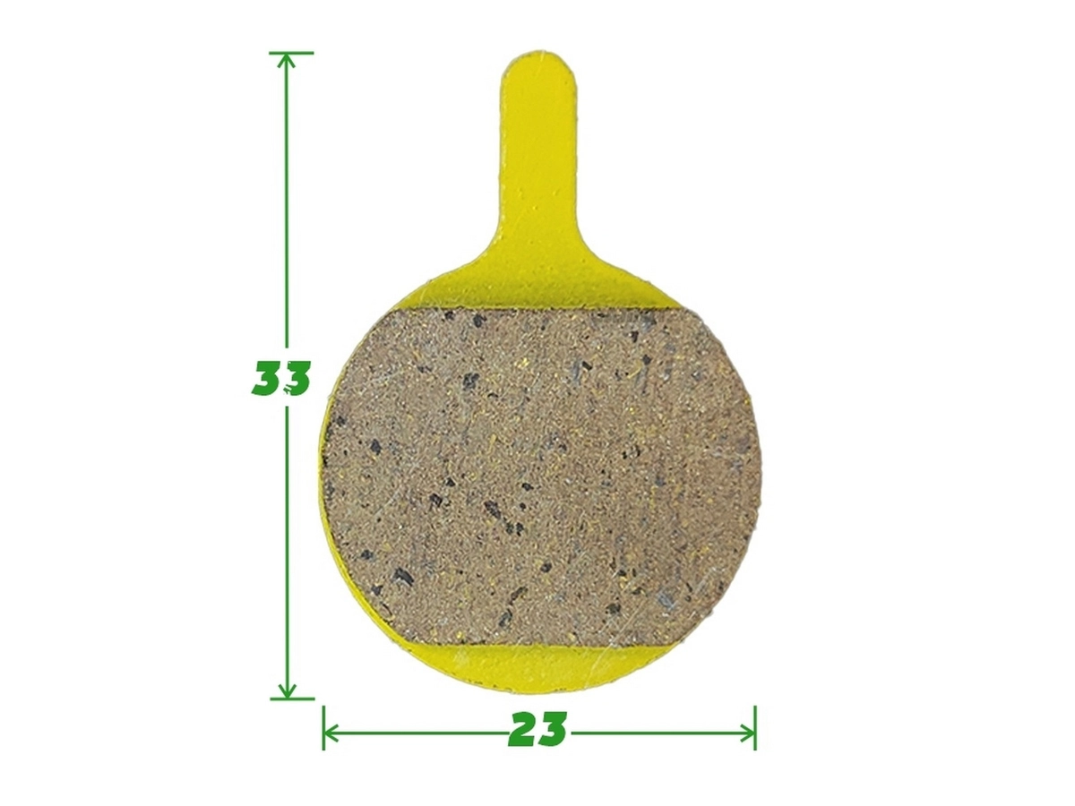 Колодки тормозные велосипедные Alhonga HJ-DS04 (3122612-15)
