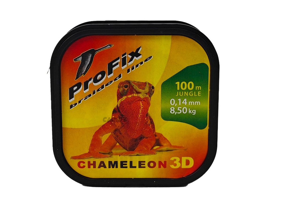 Шнур плетеный Aqua ProFix Chameleon 3D Jungle 100м