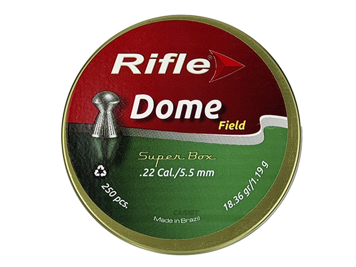 Пули Rifle Dome 5.5мм 1.19гр. (250шт.)