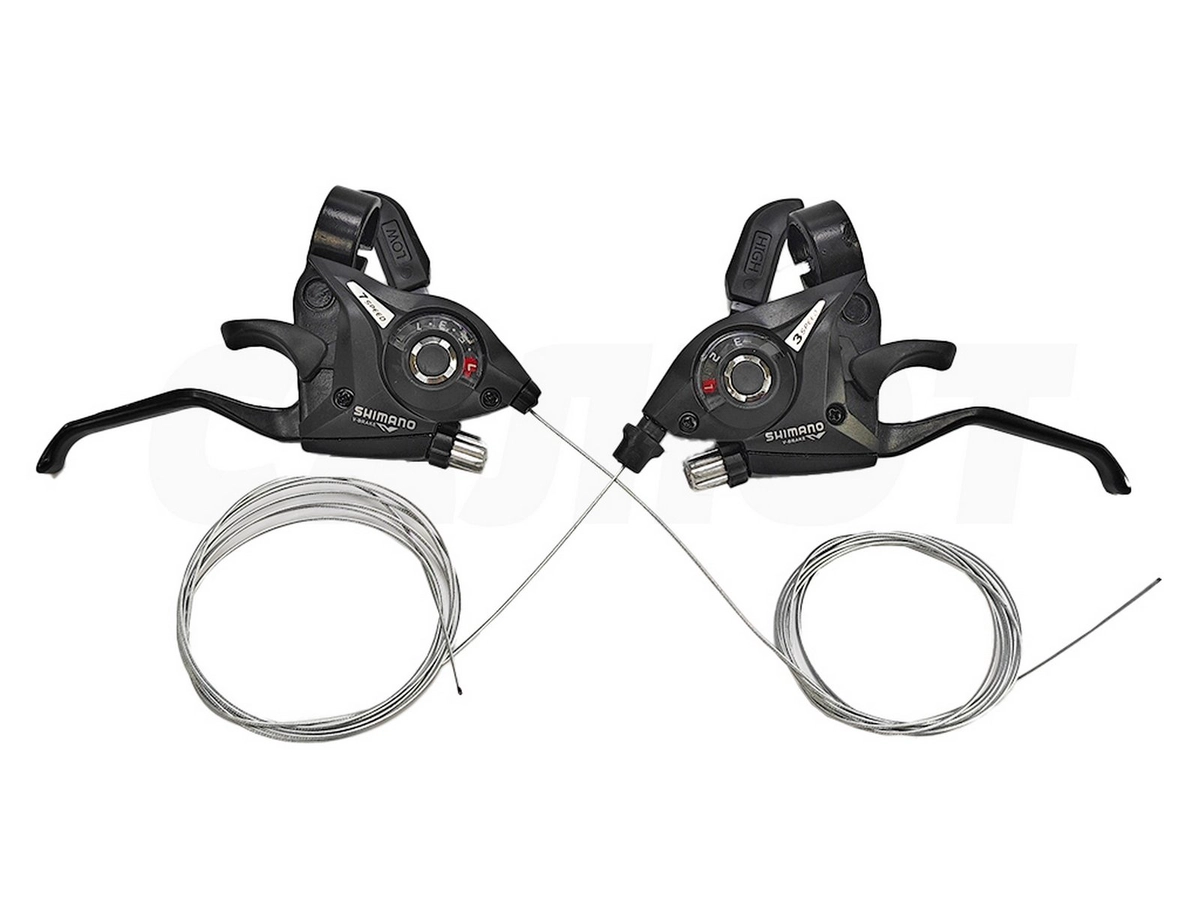 Переключатель моноблок Shimano 3х7ск. (2666-13) аналог