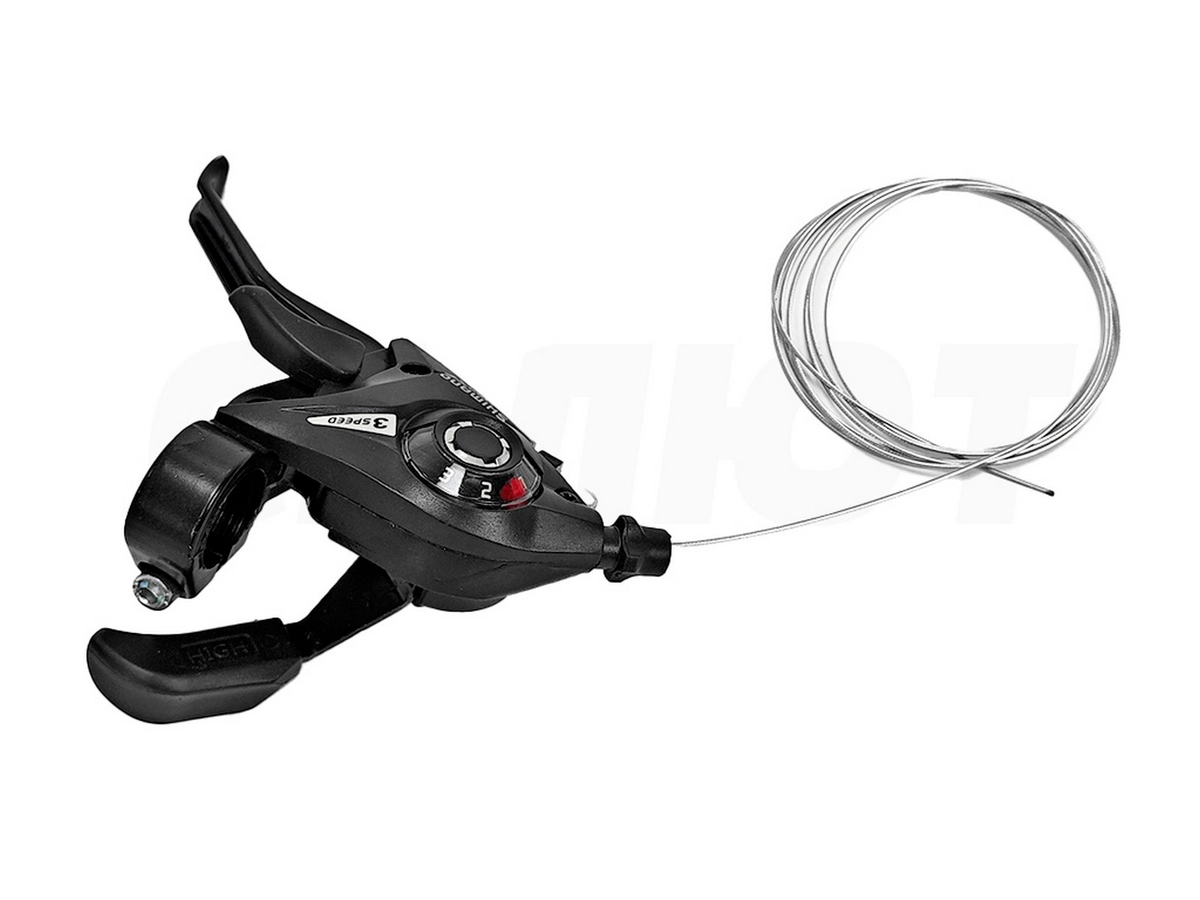 Переключатель моноблок Shimano 3х7ск. (2666-13) аналог