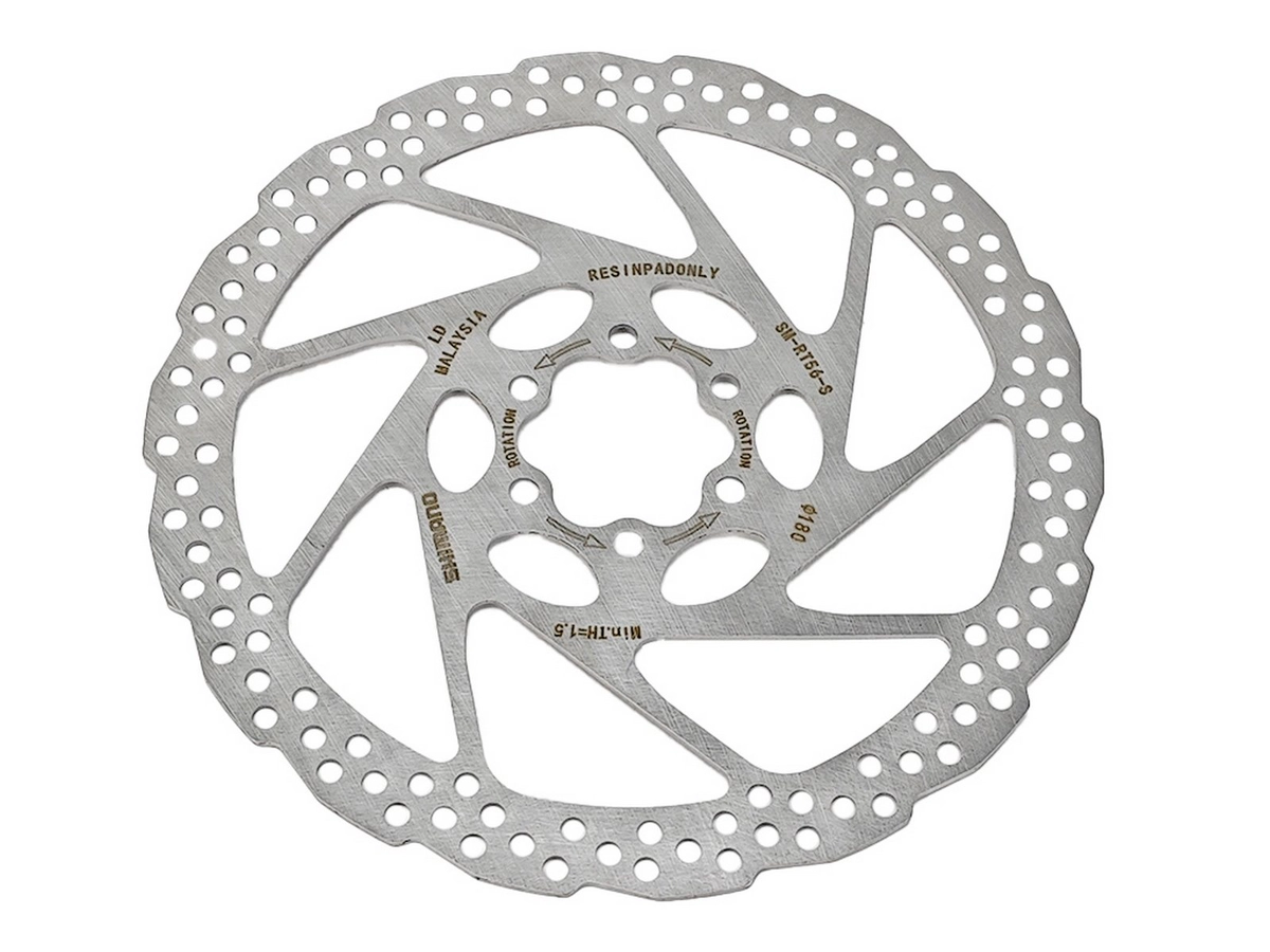 Диск тормозной Shimano 180мм SM-RT56-S