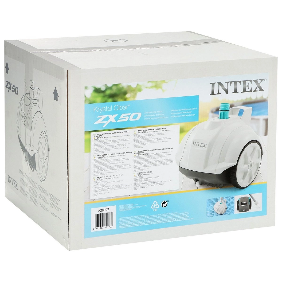 Автоматический пылесос для бассейна Intex 28007