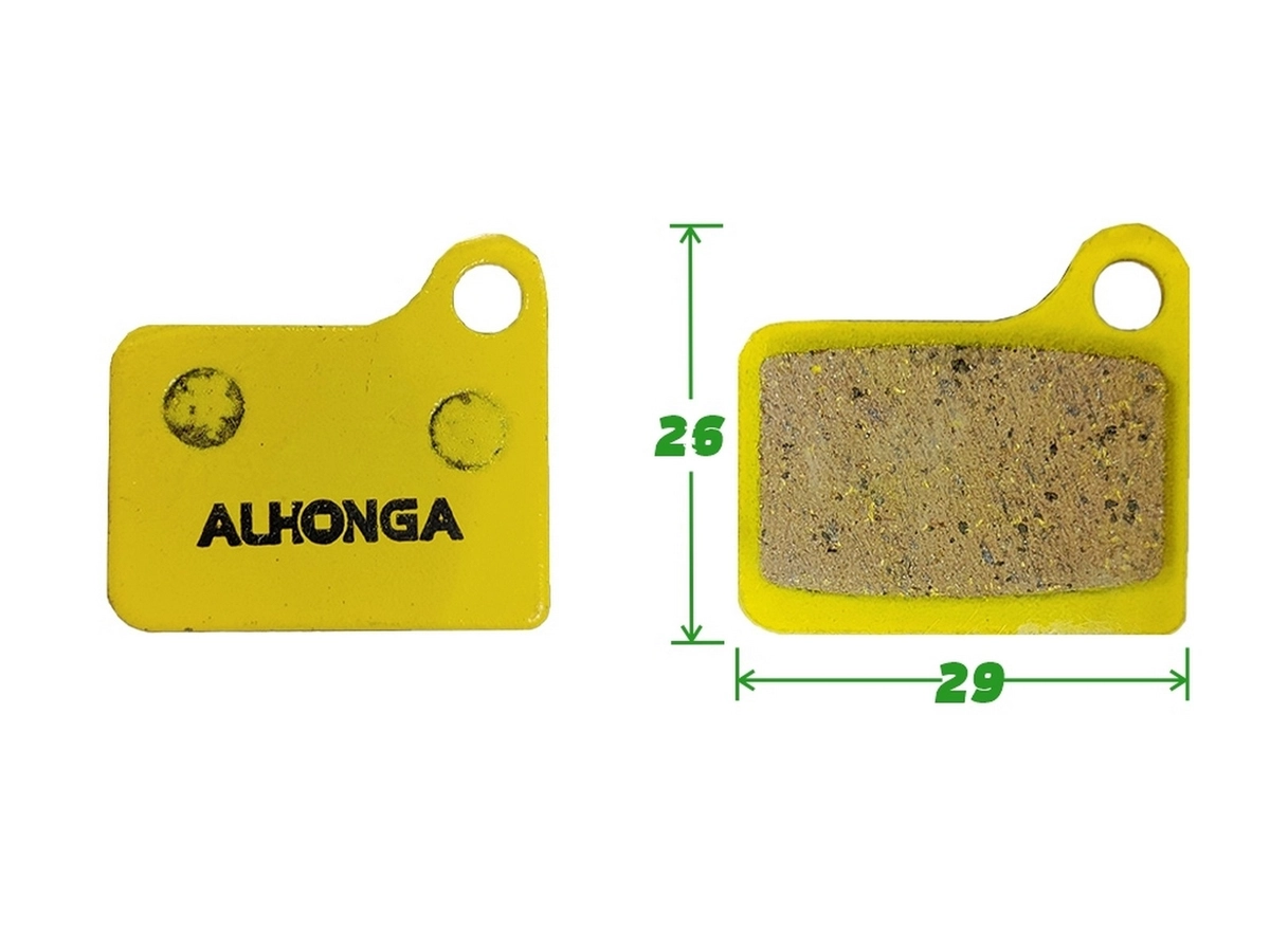 Колодки тормозные велосипедные Alhonga (3122612-11)