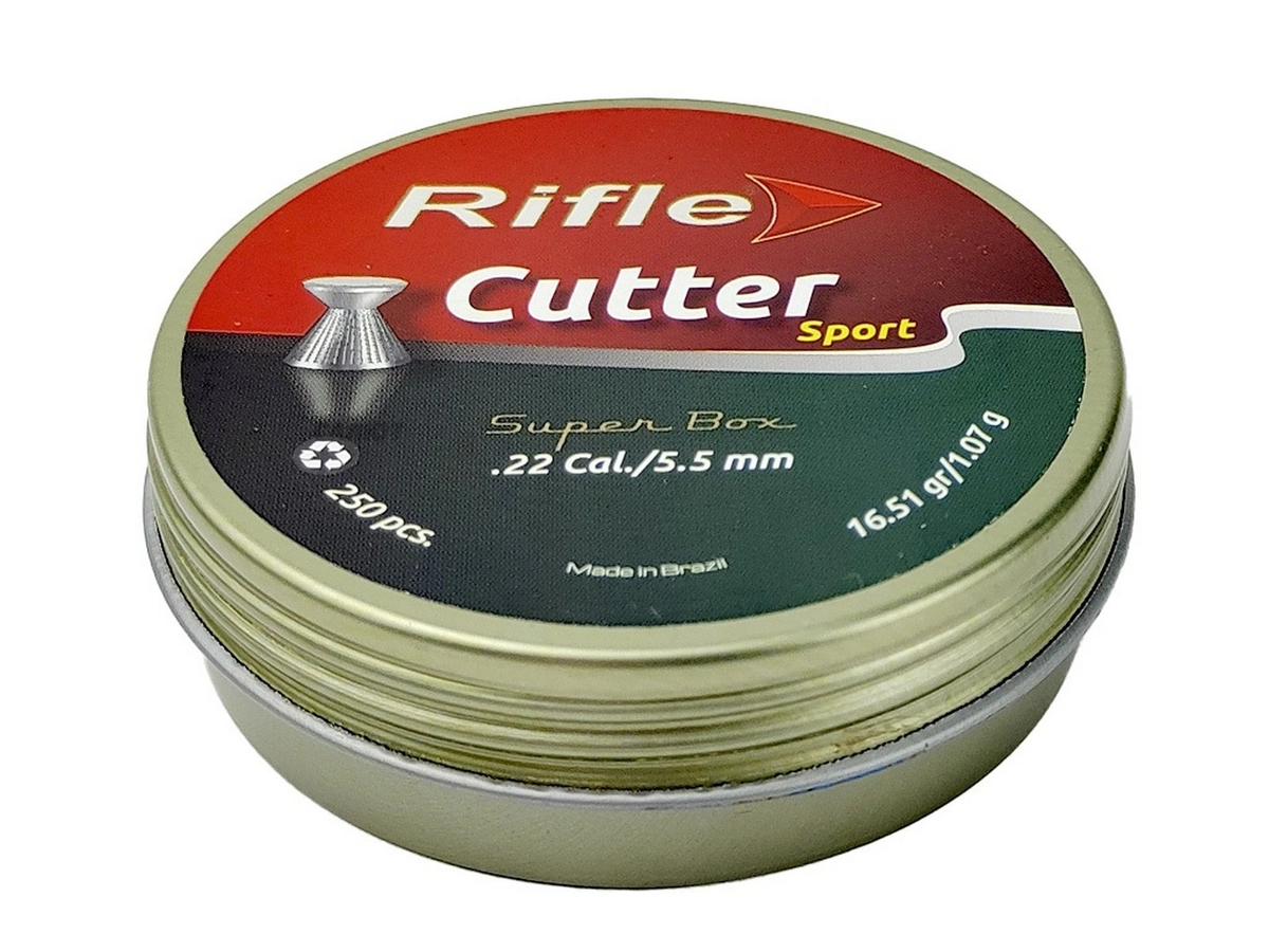 Пули Rifle Cutter 5.5мм 1.07гр. (250шт.)