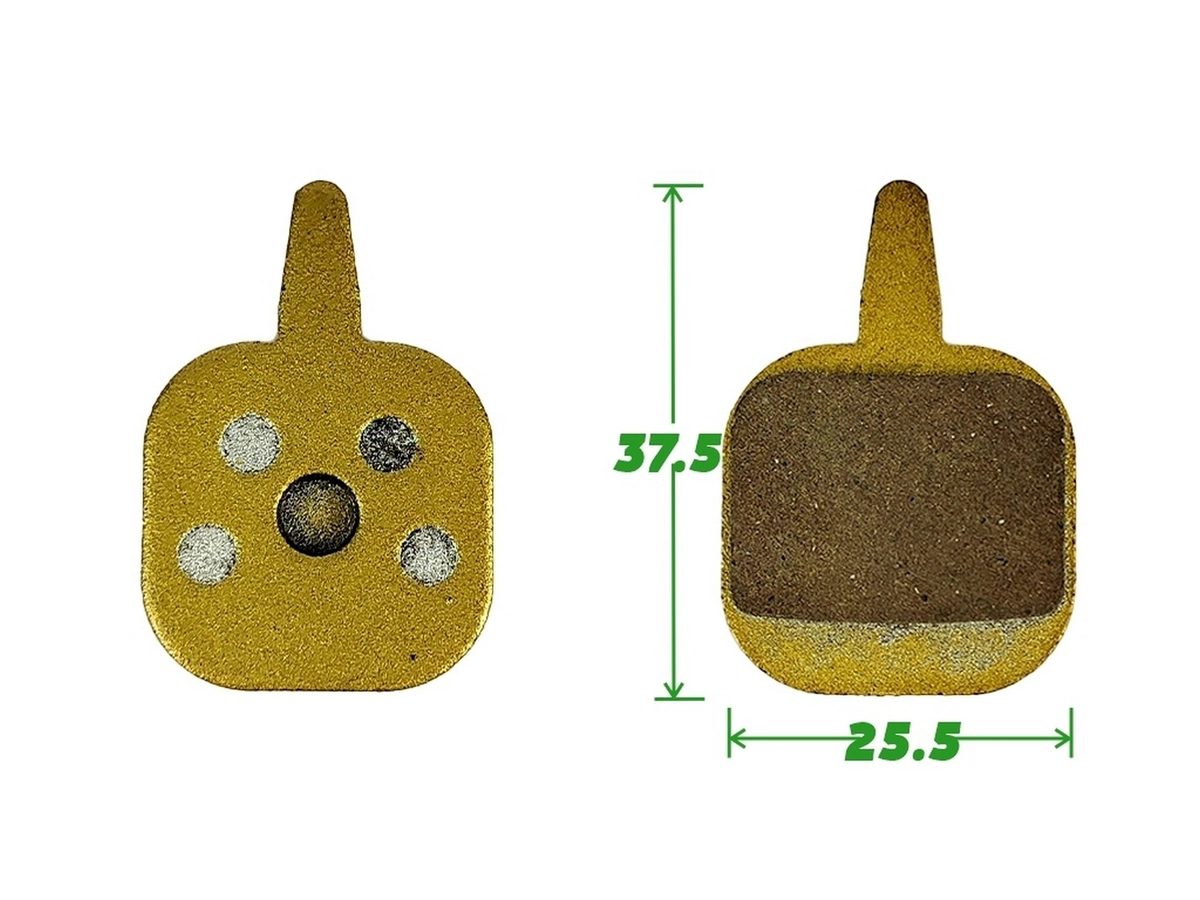 Колодки тормозные велосипедные Vinca Sport VB 130S