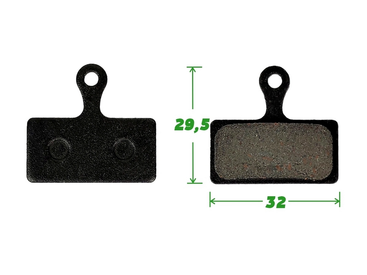 Колодки тормозные велосипедные Vinca Sport VB 123
