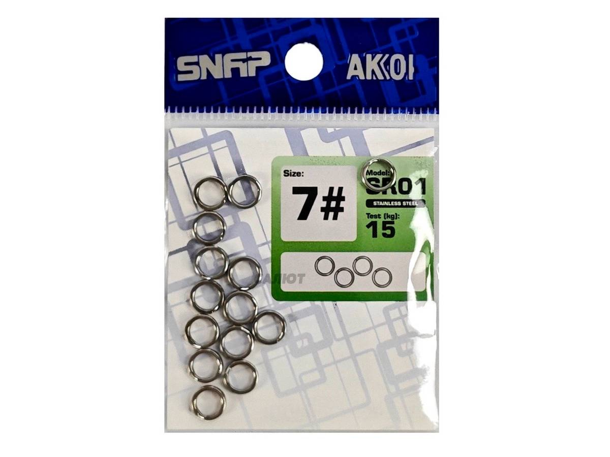 Кольцо заводное Snap Akoi SR01