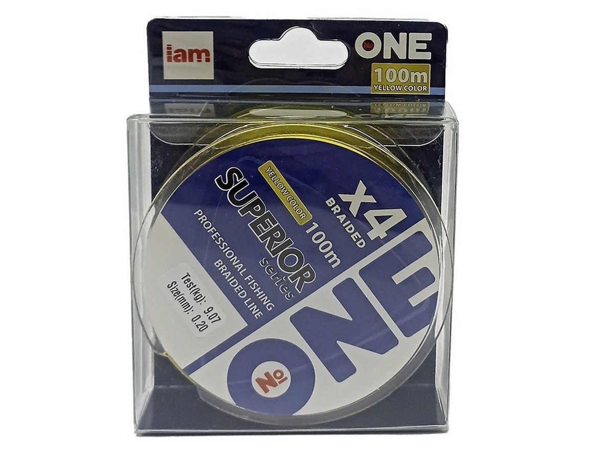 Шнур плетеный Iam One Superior 100м