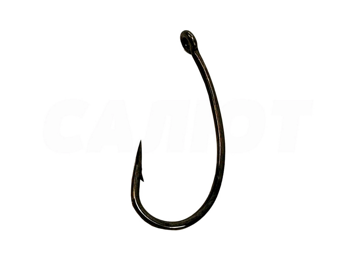 Крючок Nautilus Carp Curved Shank PTFE