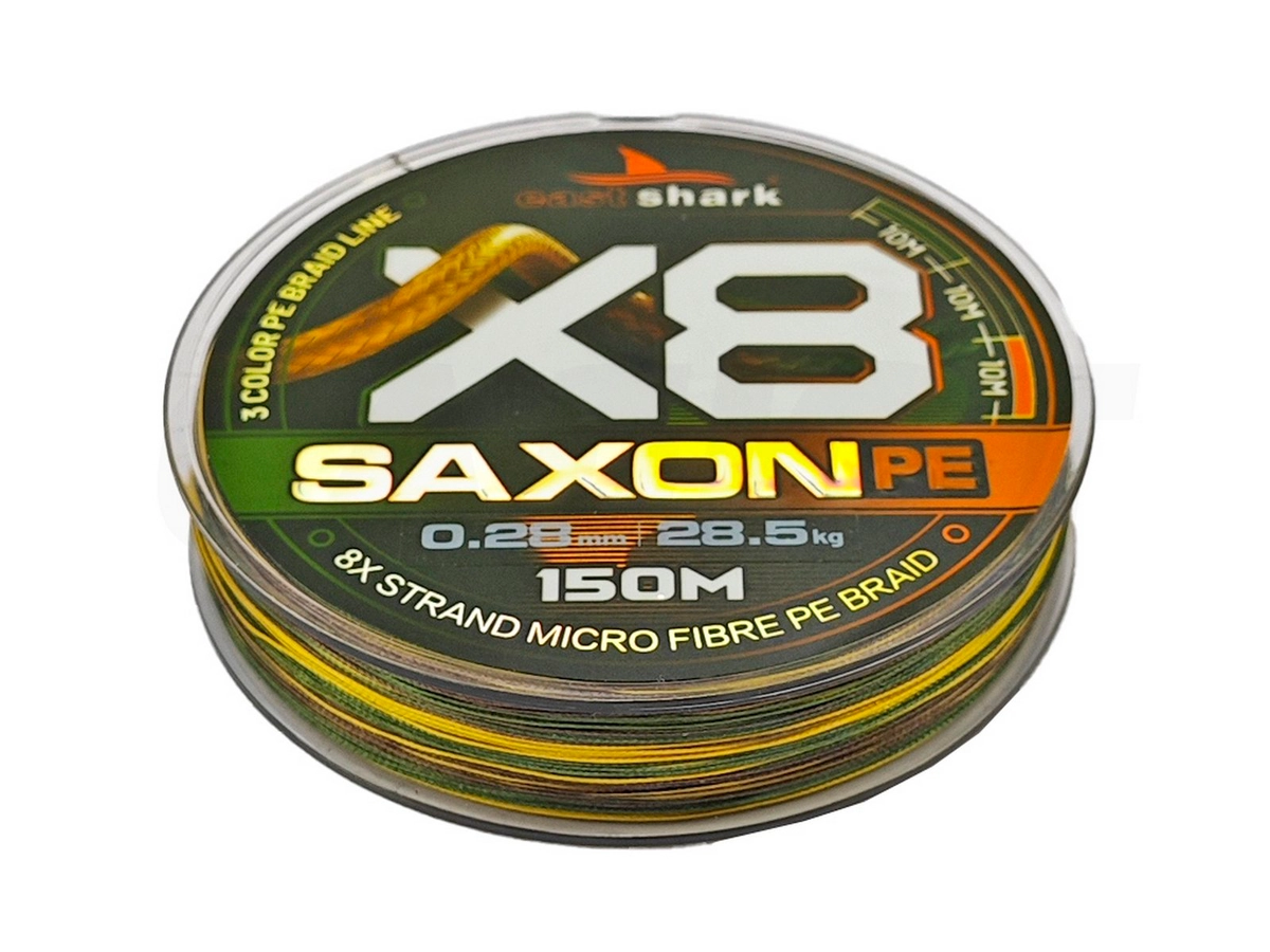 Шнур плетеный East Shark Saxon X8 150m