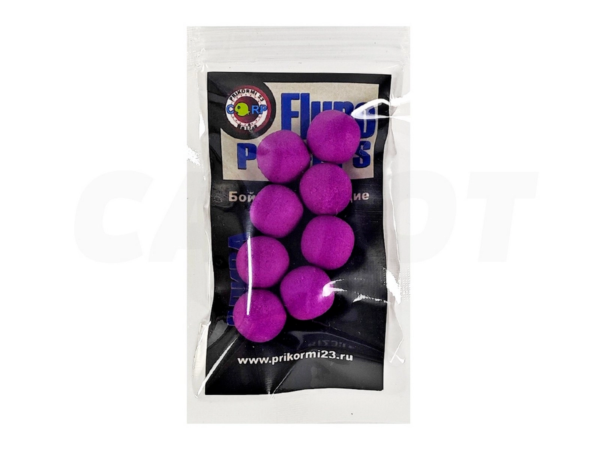 Бойлы Prikormi23 14мм Fluro, плавающие 8шт