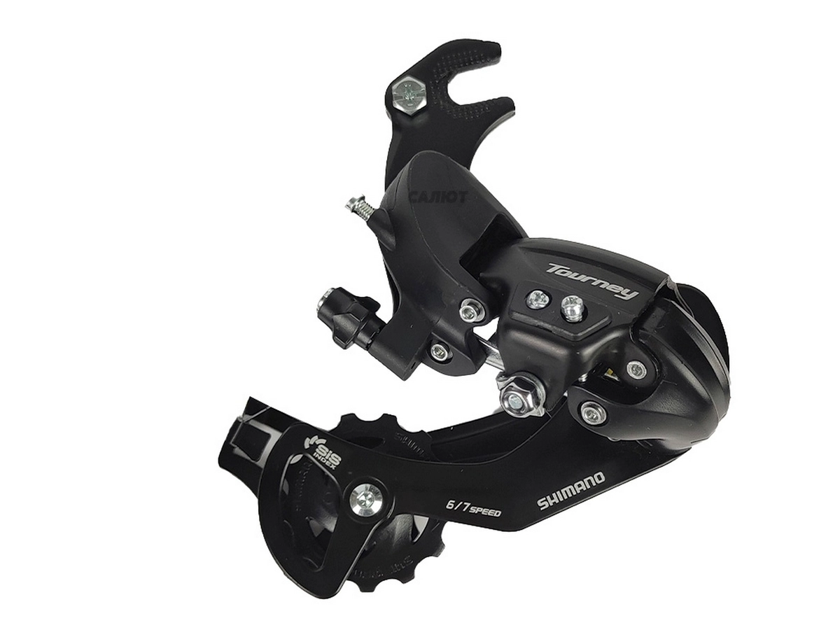 Переключатель задний Shimano Tourney RD-TY300 6/7 ск.