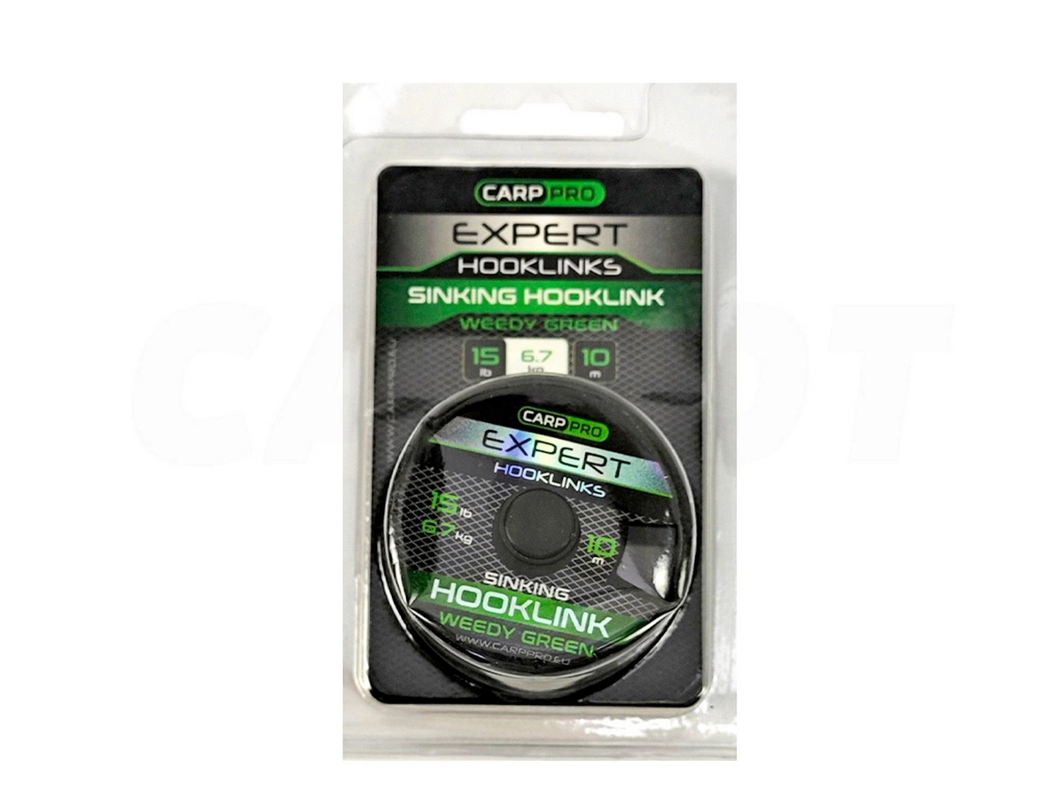 Поводковый материал Carp Pro CP3710 10m Weedy Green