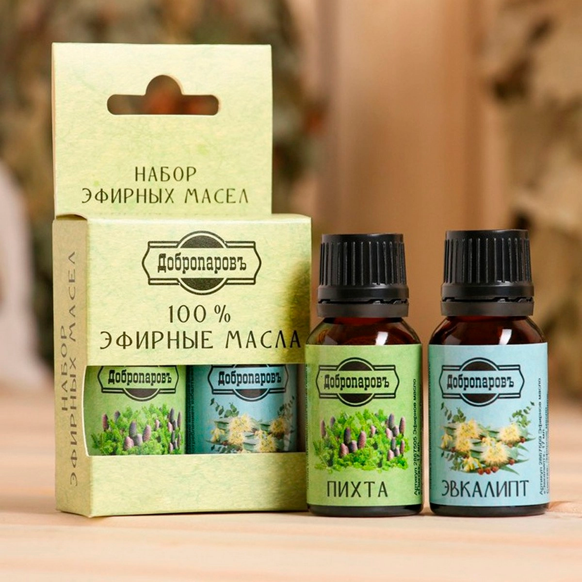 Набор эфирных масел Добропаровъ 2шт (4250948)