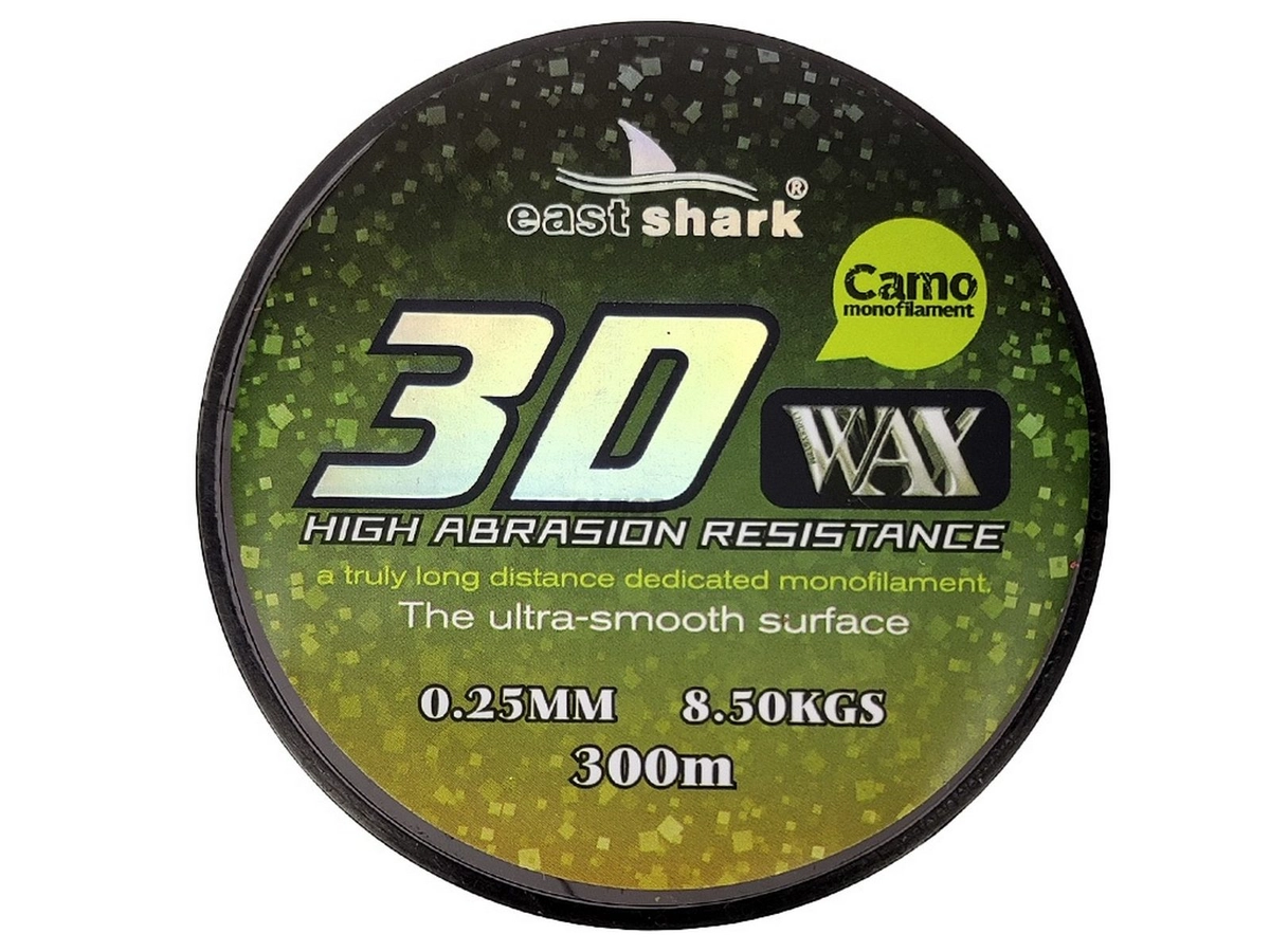 Леска East Shark Wax 3D 300m