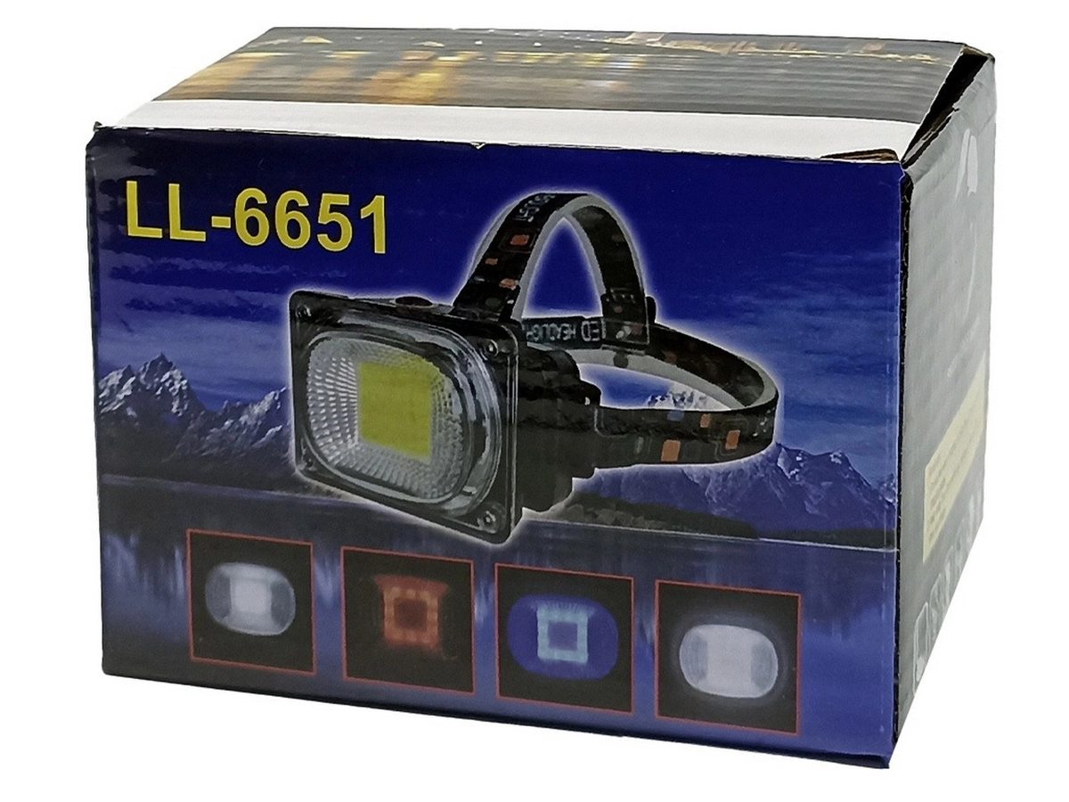 Фонарь налобный BL-6651A