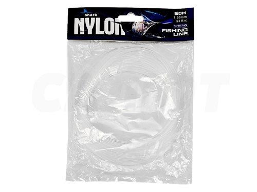 Леска East Shark Nylon в мотках 50m белая