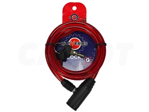 Замок вело Klever 8х1200мм (001)