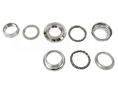 Рулевая колонка 26.8/30х26.8/30 silver