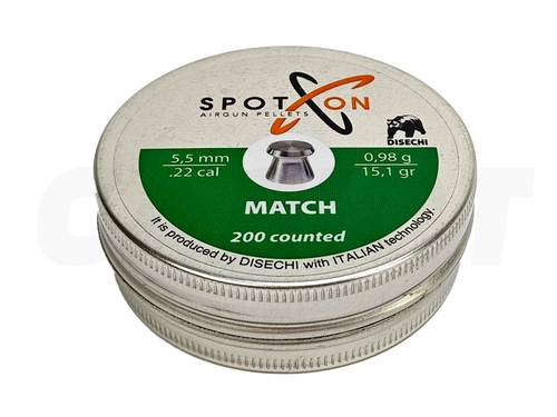 Пули Spoton Match 5.5мм, 0,98гр (200шт)