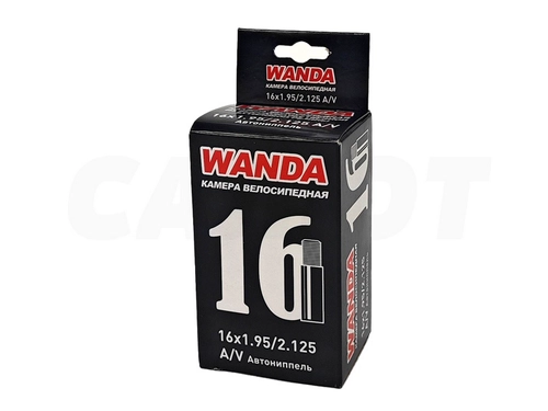 Камера велосипедная 16" 1,95/2,125 Wanda AV-38