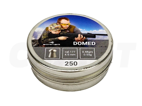 Пули Borner Domed 4.5мм 0.55гр. (250шт.)