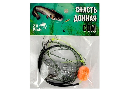 Снасть донная Zil Fish на сома, боковой отвод